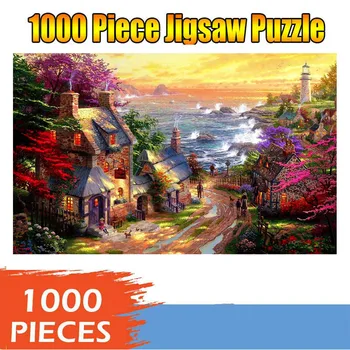 

Puzzles 1000 Piece Adults Large Puzzle Game Interesting Toys For Children Personalized Gift size: Approx. 75 x 50cm 1 Set