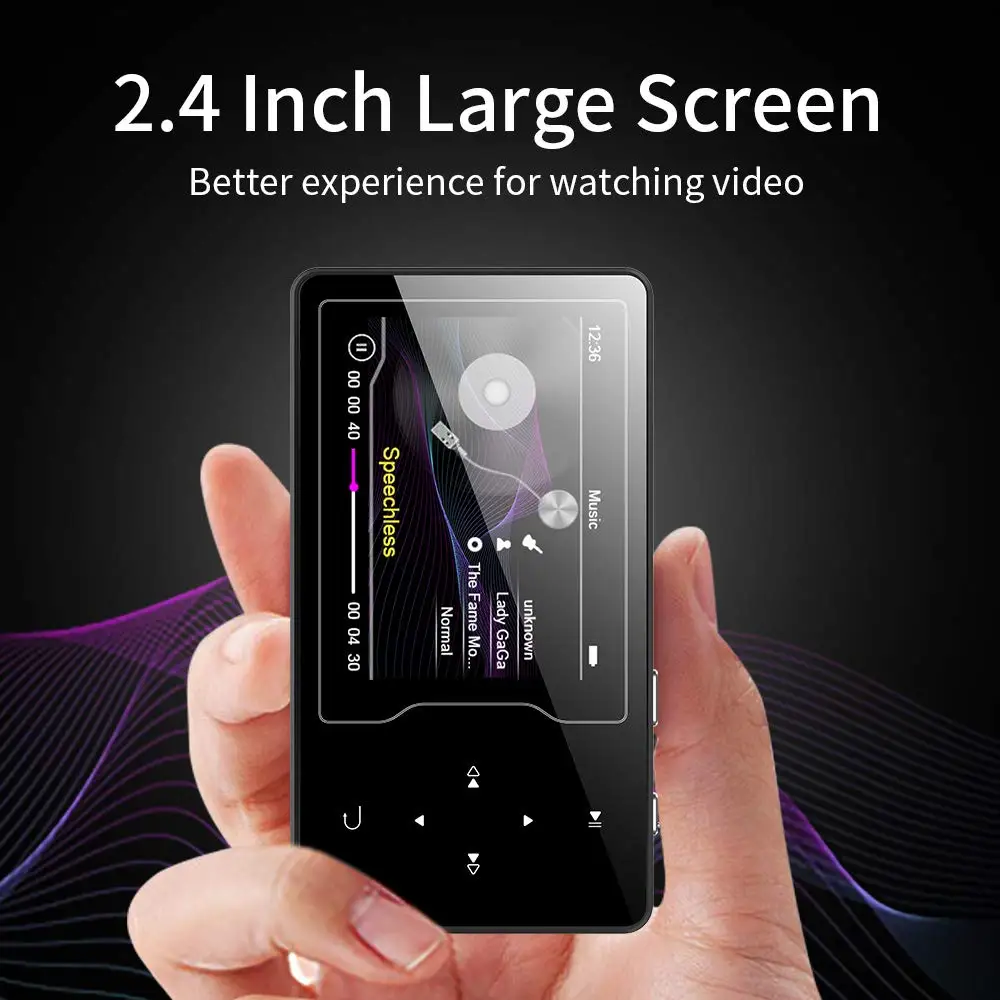 CHENFEC C03 MP3 видео плеер с Bluetooth 4 0 высоким экраном 2 Full HD fm радио встроенный динамик до