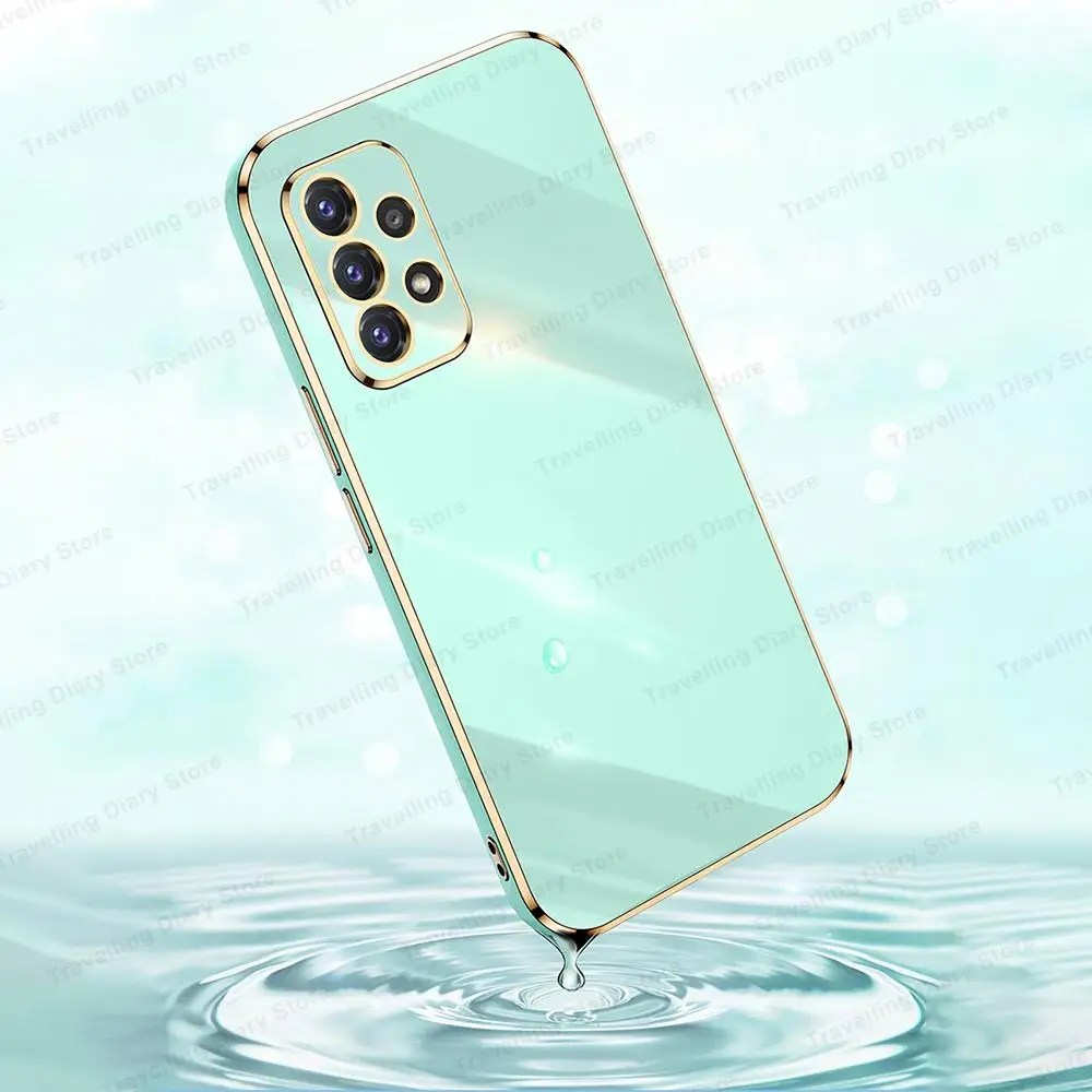 Fundas For Samsung A 52 A72 A32 6D Electroplated Cases For Samsung Galaxy A 52 A72 A52 A 32 A82 5G Camera Lens Protect for A52S samsung silicone