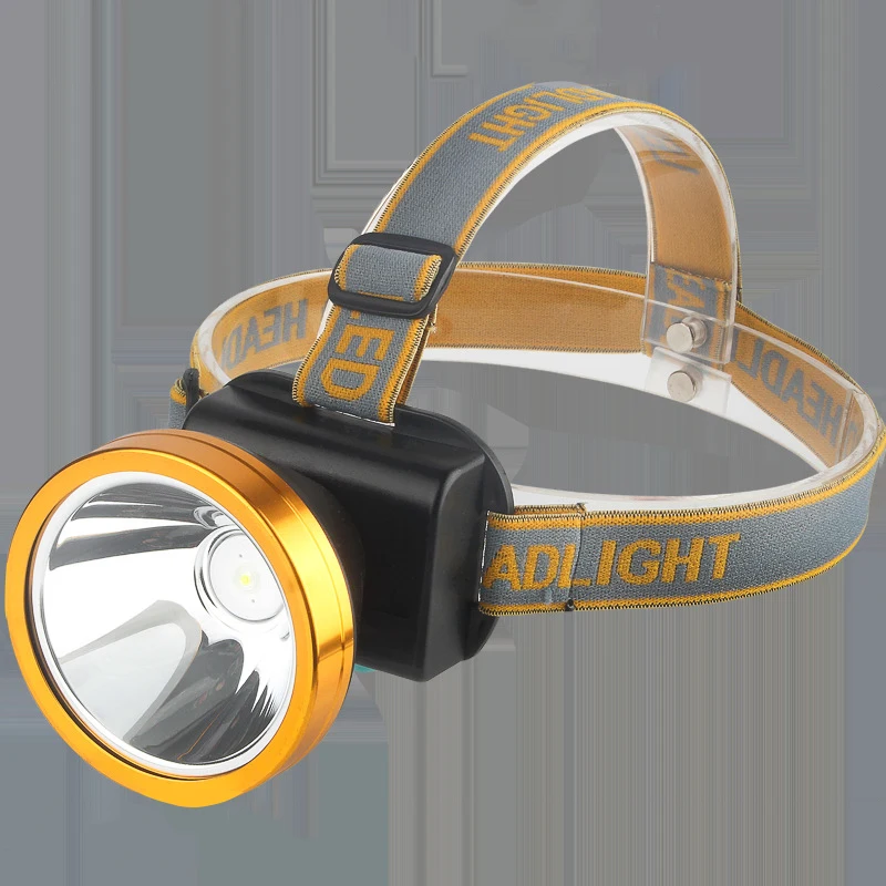 

LED Headlamp Flashlight Brightest Headlight for Camping Hiking RunningHunting Walking Include 18650 Batteries and USB Cable