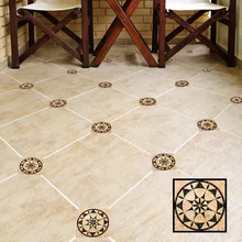 Fx-1232, плитка, пол, водонепроницаемый, износостойкий, самоклеющиеся, наклейки на угол, для гостиной, креативное украшение, наземные наклейки