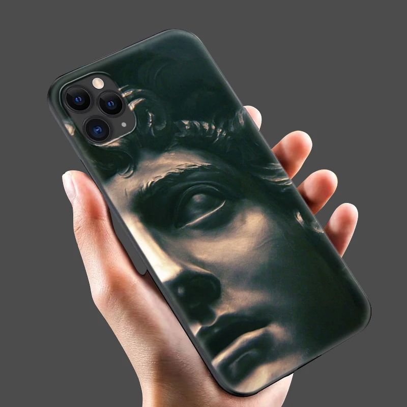 Черный чехол из ТПУ для iphone 5 5s SE 2020 6 6s 7 8 plus x 10 силиконовый XR XS 11 pro MAX ретро