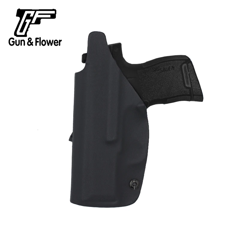 Un& Flower сокрытие Kydex кобура зарисовка пистолеты кейс для пистолета kydex Зажим для ремня для Sig P365