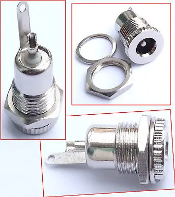 

DHL/EMS 100 PCS Copper 5.5mm 2.5mm DC PLUG 2.5 Power Socket JACK-A8