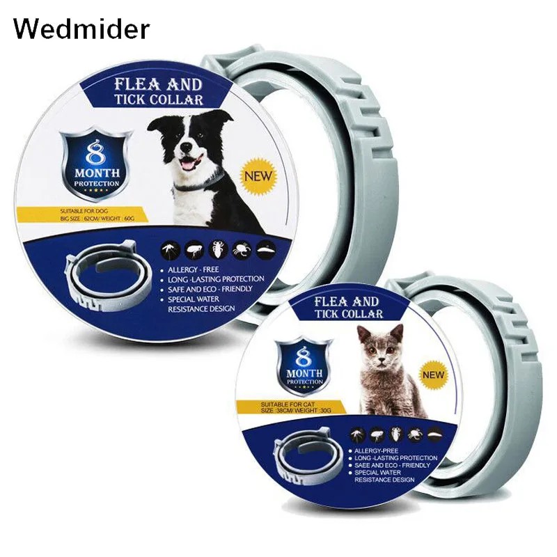 Dewel Anti Flea Ticks Insect Mosquitoes 8 Months Protection Waterproof