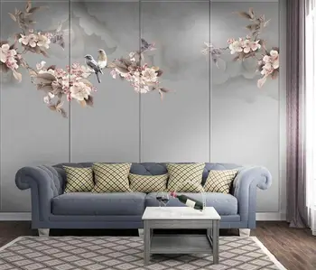 

[Self-Adhesive] 3D Chinese Bird And Flower Painting WG928 Wall Paper mural Wall Print Decal Wall Murals Belly