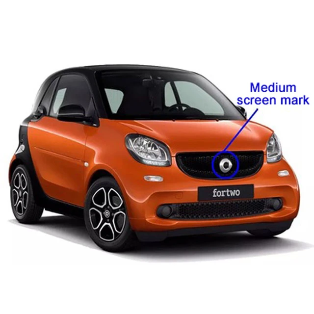 Auto Front Grille LOGO Cover Styling For Smart Fortwo Forfour 451 453 Air  Intake Badge Modification Car Accessories Exterior - AliExpress