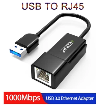 

USB3.0 2.0 Network Card RJ45 Lan Gigabit Internet 1000Mbps Single port Ethernet Adapters USB 3.0 for Computer PC Macbook Laptops