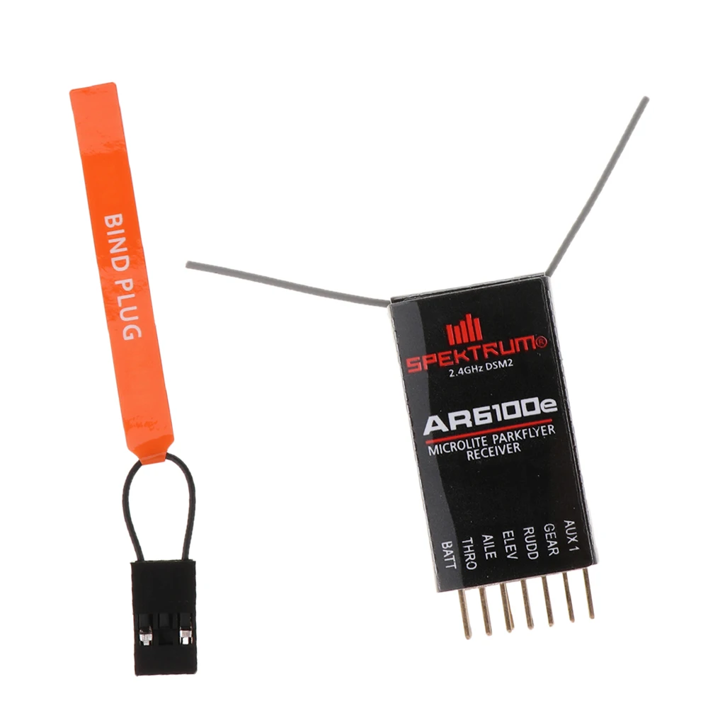 

AR6100E Receiver 6CH 2.4G for JR SPECTRUM DSM2 DX6I DX18 DX8 DX9 DEVO10 RC