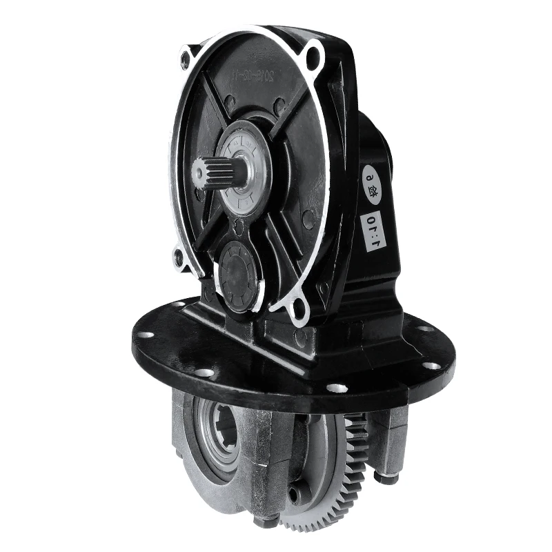 Electric tricycle modification parts, integrated rear axle differential gear teeth pack, reduction gear box assembly