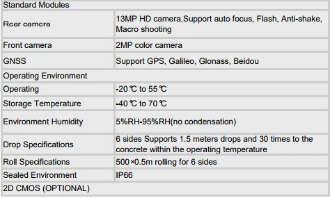Shop Cheap Caribe 5 5 Inch Pda Barcode Scanner Nfc Rfid Thermal Printer Handheld Terminal With Android 8 1 For Logistic Warehouse Retail Stores Folstop Com