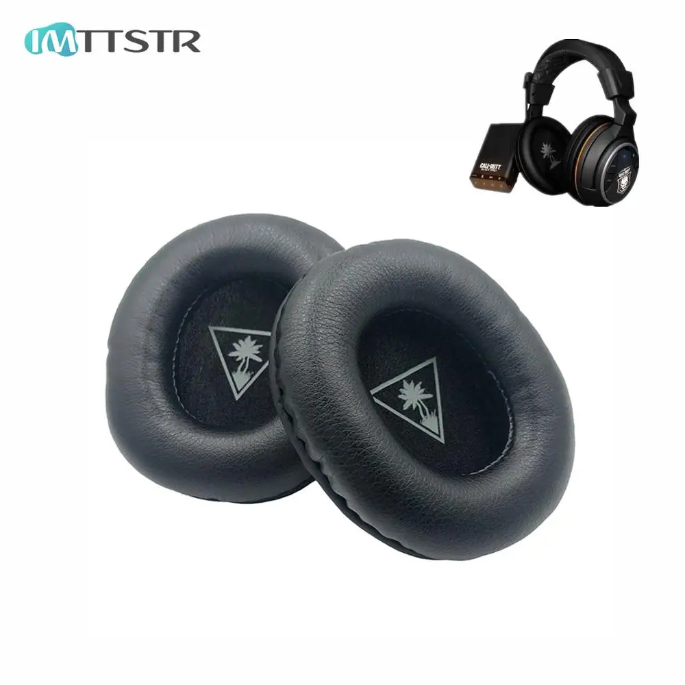 IMTTSTR 1 Pair of Replacement Ear Pads for Turtle Beach Black Ops II X RAY Dolby Headphones Sleeve Earmuff Cover Cushion