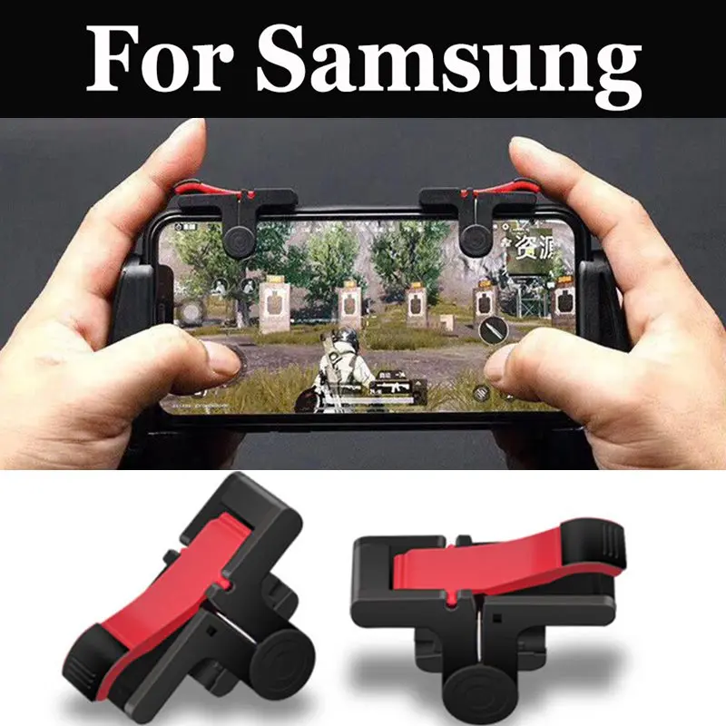 Геймпад для игры Pubg Moible Fire L1 R1 Trigger Samsung Galaxy Note 7 On5 On7 S7 Active Edge S8 Xcover 4 | Мобильные