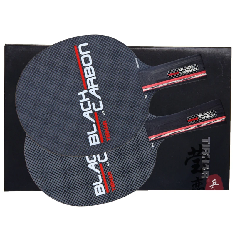 Original Tibhar Black Carbon Table Tennis Blade Carbon Racket Table