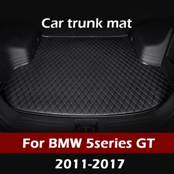 

MIDOON Car trunk mat for BMW 5 series GT 2011 2012 2013 2014 2015 2016 2017 cargo liner carpet interior accessories cover