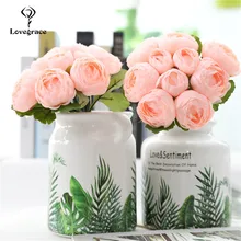 Свадебный букет любовь искусственные цветы для свадьбы свадебный букет для подружки невесты Свадебный букет свадебные принадлежности для свадьбы украшение дома