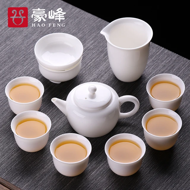 Csont Tea Készlet Kínai Szüreti Luxus Ajándék Utazás Hordozható Kung Fu Szett Kézzel Készített Szertartás Juego De Te Teawe 50 - Image 4