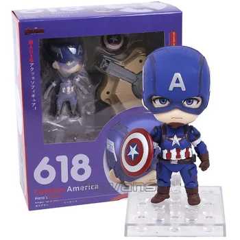 

Captain America Hero's Edition Avengers # 618 PVC Action Figure Collectible Model Toy