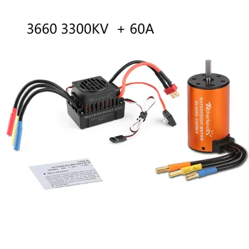 

Auto Salon Girls Motor 3660 3300kv Nothing Brush Electric Machinery +60a Waterproof Nothing Brush Electric Modulation Suit