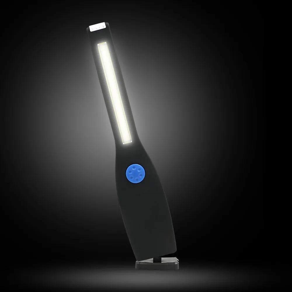 Светодиодный фонарь miksire COB для осмотра Магнитный ручной рабочий домашний гараж