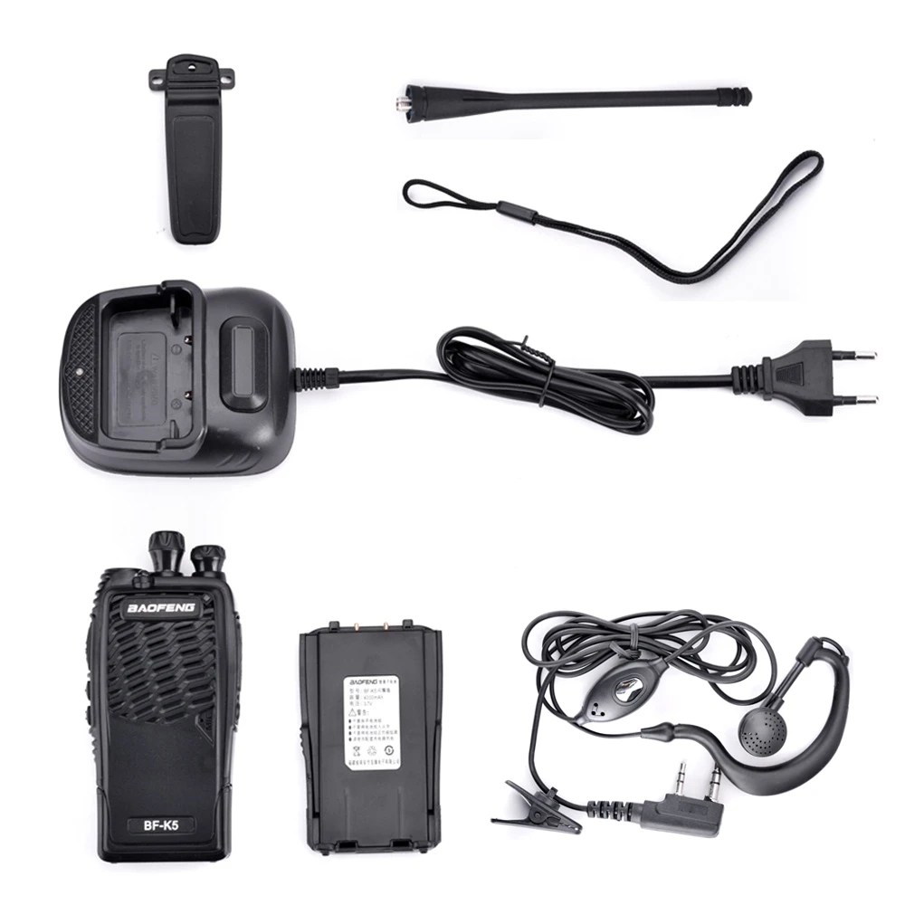 100% Оригинал Baofeng иди и болтай Walkie Talkie “иди BF K5 радиолюбителей Портативный