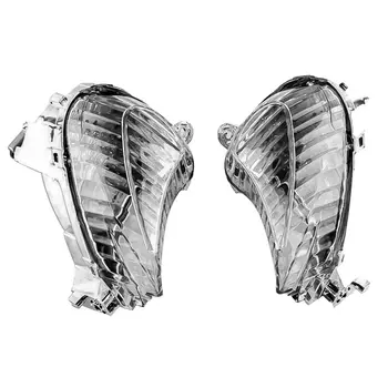 

Front Turn Signal Indicator Blinker Lens Cover Cap For Suzuki Hayabusa GSXR1300 2008 2009 2010 Clear Motorbike Accessories