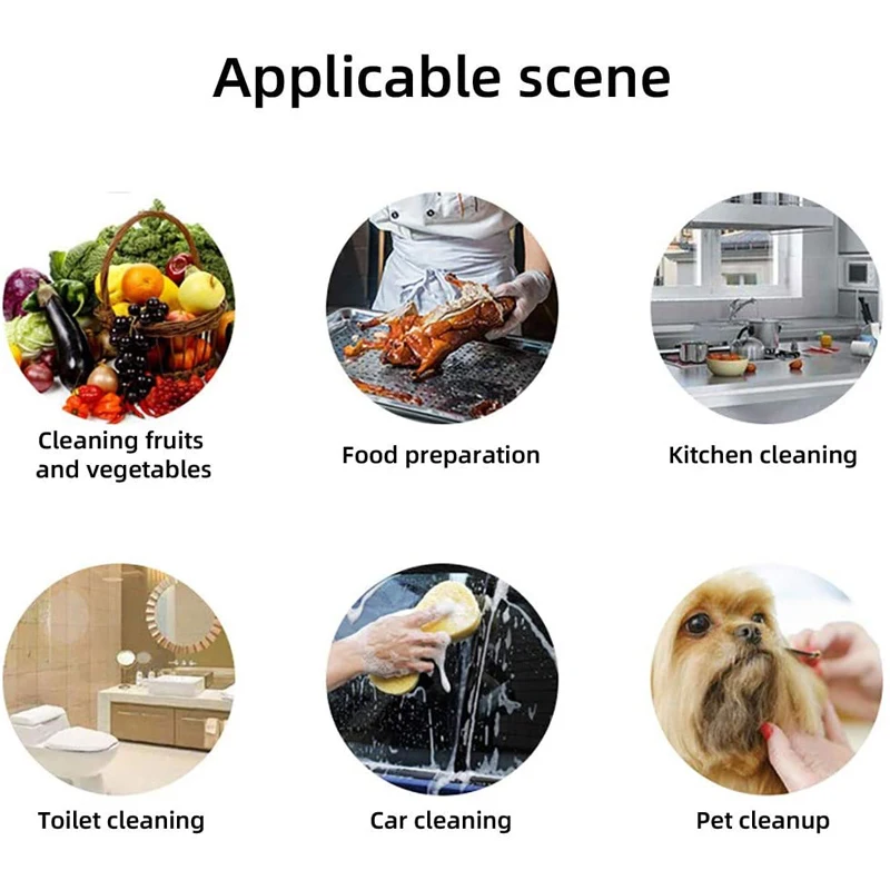 100 шт прозрачные одноразовые ПВХ перчатки для мытья посуды/кухни/латекса/сада