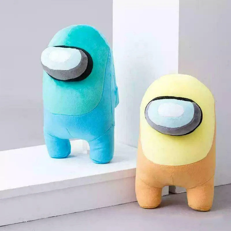 

20cm Plush Toy With Music Kawaii Stuffed Doll Christmas Gift Cute Red Small Among Us Plushie