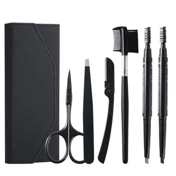 

7pcs Eyebrow Grooming Trimmer Kit Set Eyebrow Kit 7 In 1 Eyebrow Grooming Kit Tweezers For Women Eyebrow Care