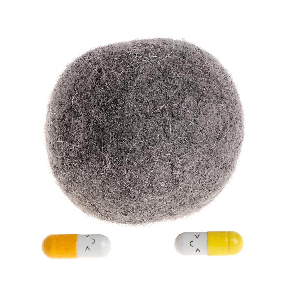 

Play Ball Cat Toys Catnip Felt Balls Natural Additive Mint Powder Kitten Play Funny Treats Chase Healthy Massage Teeth Clean