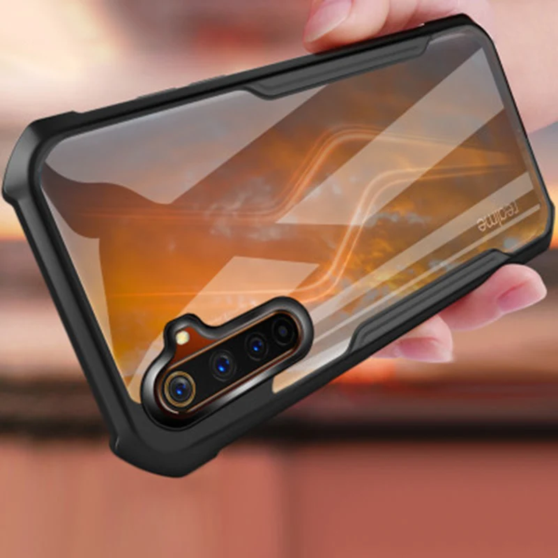 Противоударный чехол для Oppo Realme C11 6 Pro дюймов прозрачный накладка Сверхтонкий