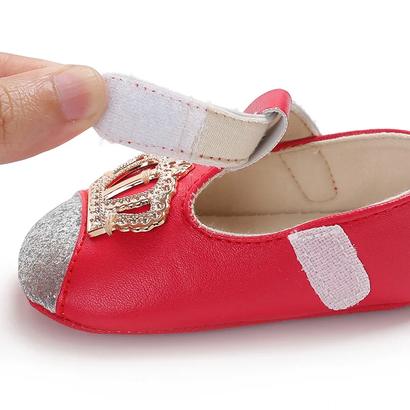 Шикарная детская обувь с короной мечты для маленьких девочек и мальчиков; мягкая обувь для малышей; обувь с милыми цветами; обувь для новорожденных; обувь для малышей