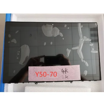 

15.6"UHD&FHD LCD Screen Display With Touch Screen Digitizer Full Assembly with frame Bezel Replacement For lenovo Y50-70
