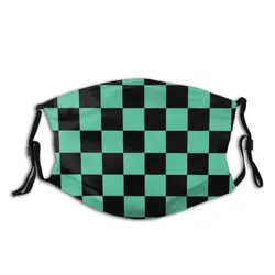 Tanjirou Kamado Pattern | Demon Slayer Face Mask With Filter Tanjiro Tanjirou Tanjiro Kamado Tanjiro Pattern Nezuko Mask Anime