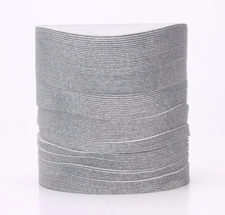 50ps 4" 100mm/ 5" 125mm Inches Grit 60#-1000# Sanding Discs Hook Loop Sandpaper Self-adhesive Round Sandpaper