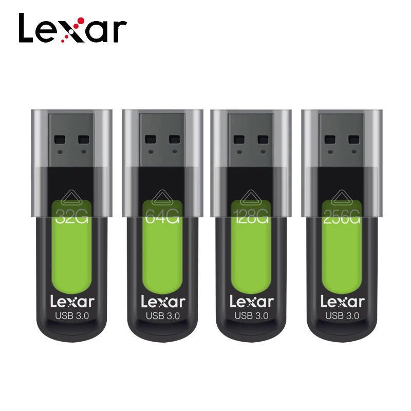 Lexar S57 USB флеш-накопитель USB 3,0 128 ГБ 256 ГБ высокая скорость 150 МБ/с./с Мини U диск JumpDrive 32 Гб 64 Гб Флешка USB карта памяти