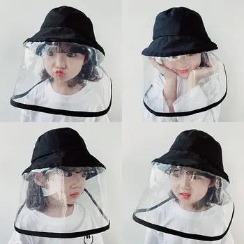 

Anti-Spitting Protective Hat Anti-Dust And Anti-Fog Dustproof Fisherman Hats Children Practical Hats