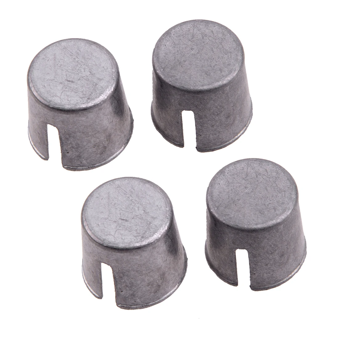 4pcs Universal Silver Car Battery Post Lead Shim for Worn PostsBattery