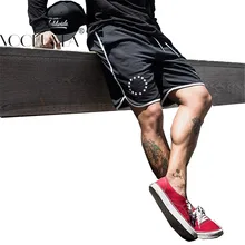 Voobuyla, летние спортивные шорты для мужчин, для фитнеса, Кроссфит, спортивные штаны, укороченные компрессионные штаны, нижнее белье для мужчин, s, шорты для бега в тренажерном зале