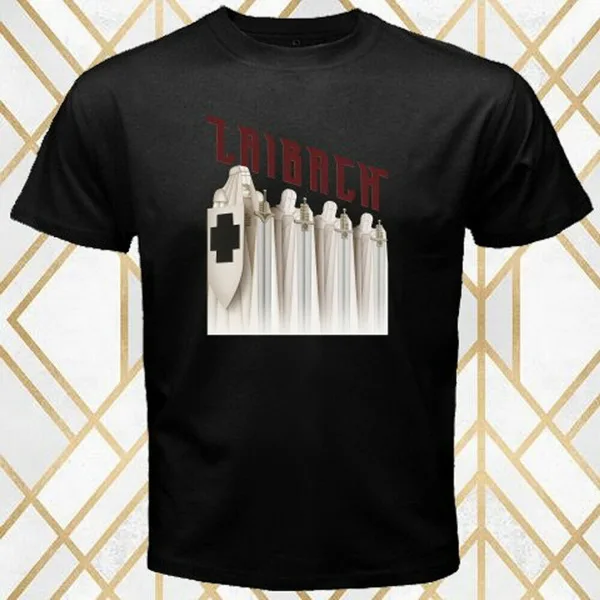 Laibach словенская авангардная постер музыкальной группы Тур Мужская Черная