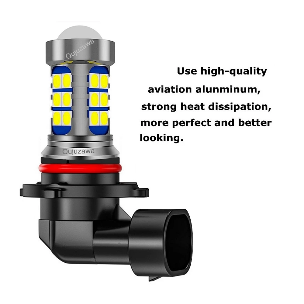LED Bulbs 2Pcs H8 H11 HB4 9006 P13W PSX24W Auto Anti Fog Lamps Car Driving Running Light Front Foglamp 6000K White