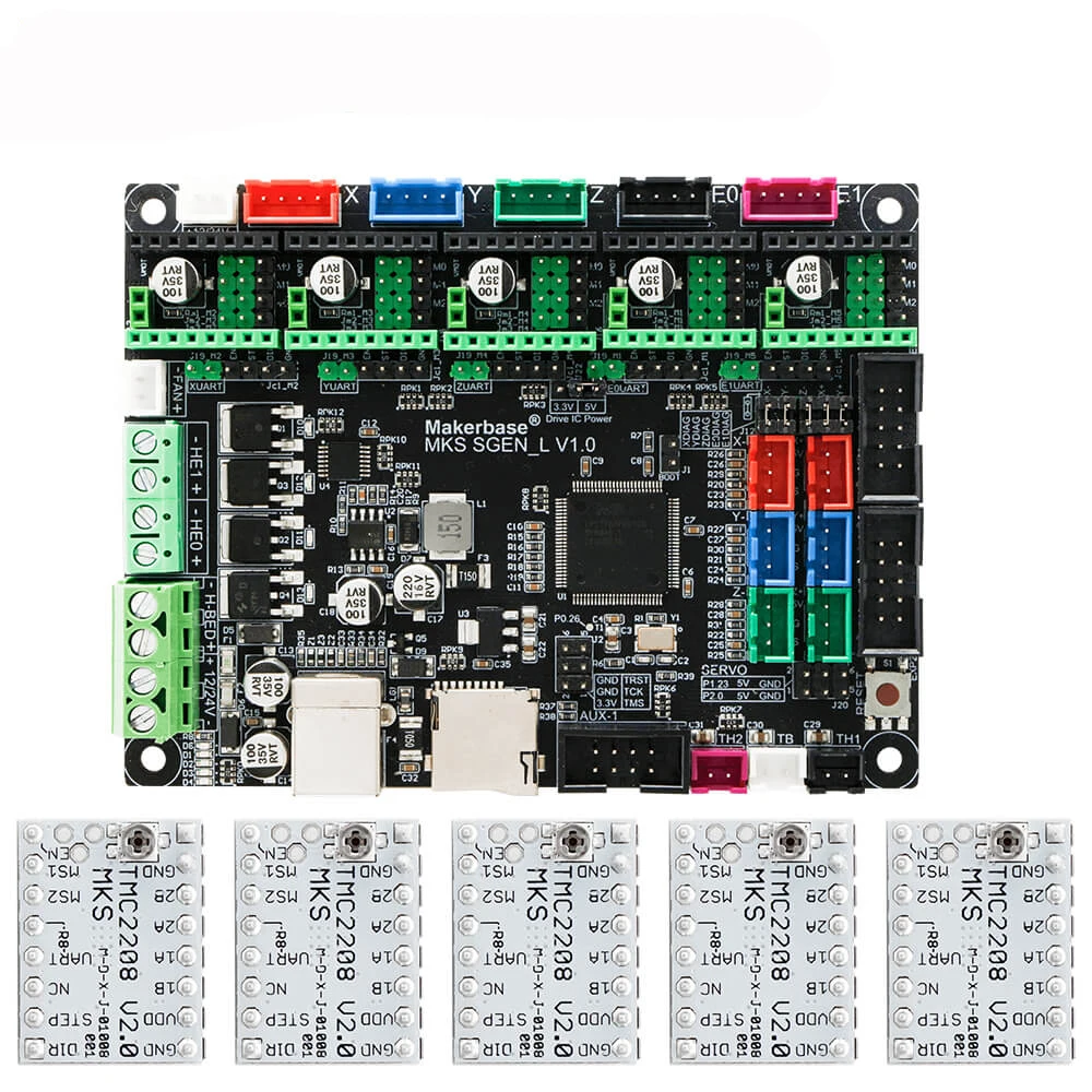 32 битный МКС SGen_L smoothetheware и марлина 2 0 Управление доска утверждения TMC2208 TMC2209 Uart