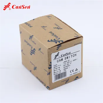 

CANSEN LW26-20 CA10 20A Rotary Cam Switch ON OFF 1 Pole 2 terminals Main Switch (CE, TUV, RoHS, CCC)