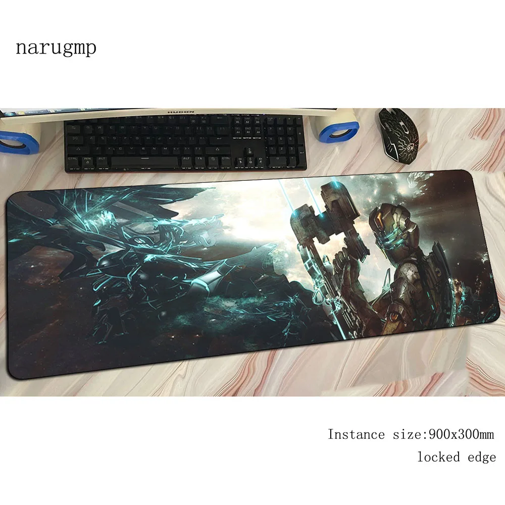 Dead Space Padmouse Gaming Mousepad Game Personality Large Mouse Pad Gamer Computer Desk Natural Rubber Mat Notbook Mousemat Pc