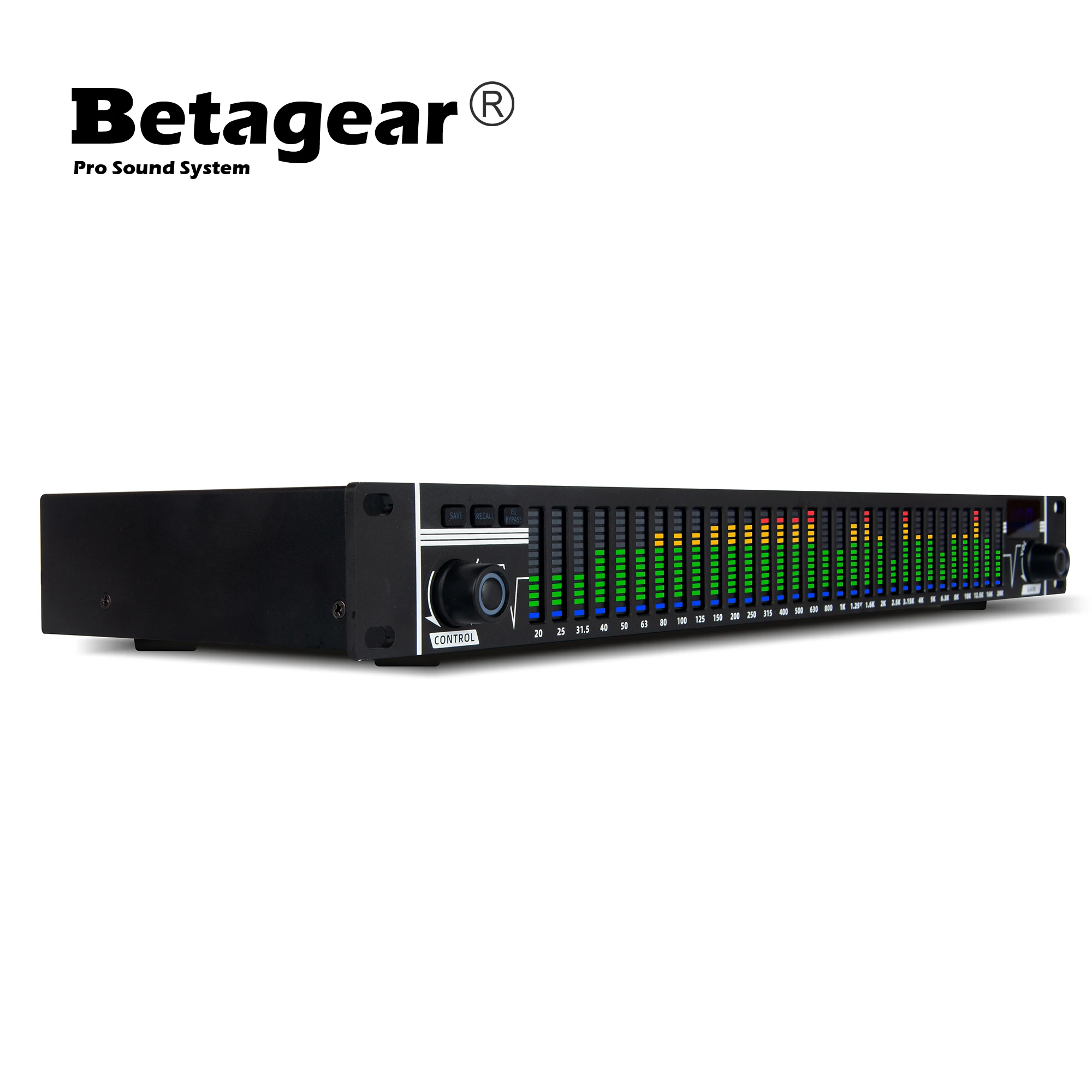 Betagear digital equaliser audio equalizador