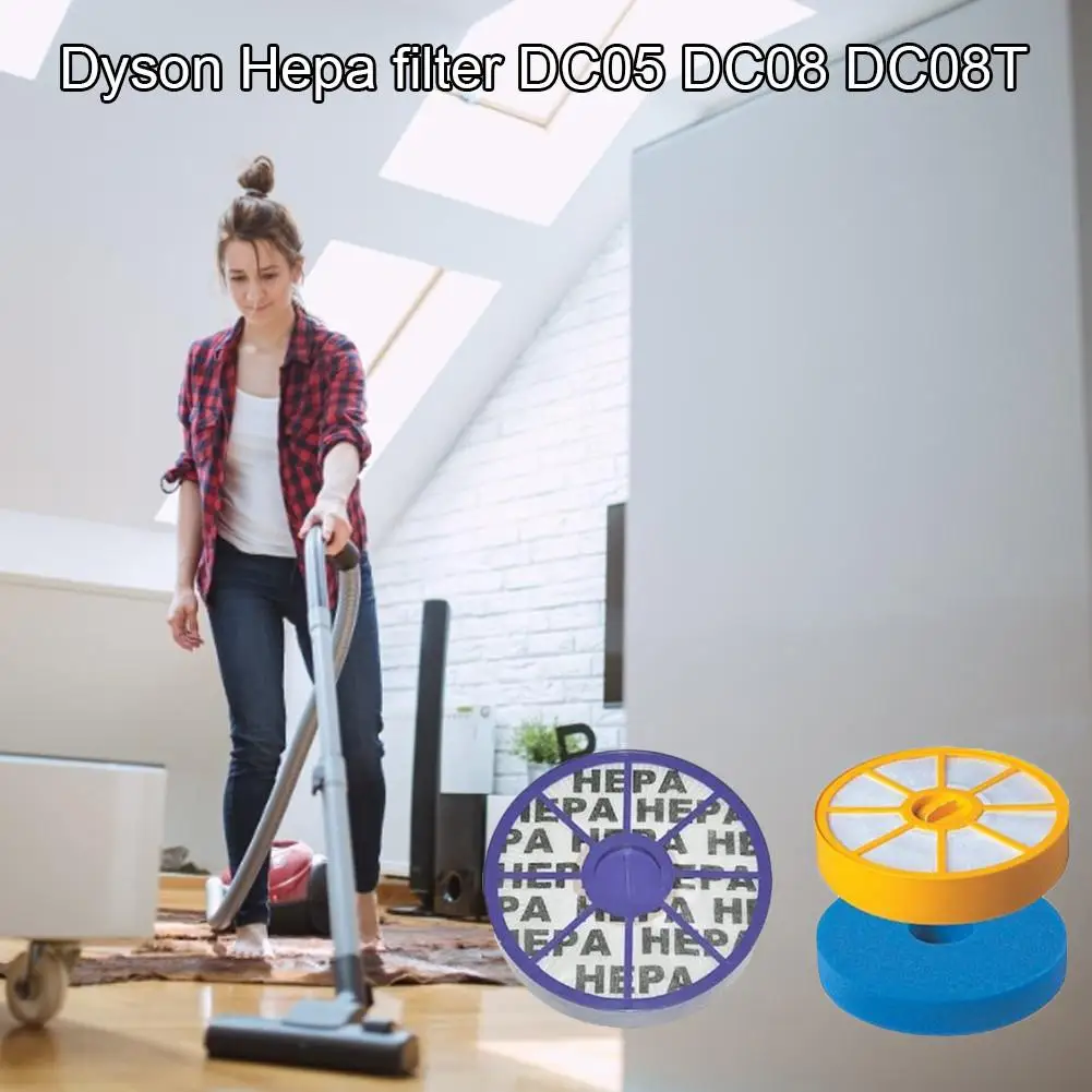 Пылесос передний двигатель HEPA фильтр для Dyson DC05 DC08 DC08T DC08TW фильтры пылесоса