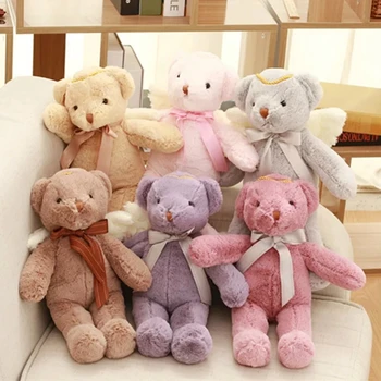 

40cm Super Kawaii Angel Bear Cartoon Animal Teddy Bear Girls Baby Best New Doll