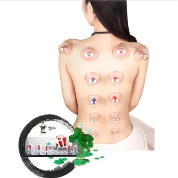 

6/24pcs/set Vacuum Cupping Device Suction Cups Sucker Magnetic Treatment Apparatus Banks Body Massage Cans Ventosas Masaje Jars