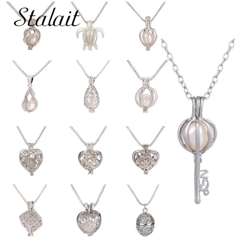 Модное ожерелье с жемчугом сделай сам Геометрическая фигурка черепахи ключа