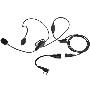 

Tactical headphones for bicycle-riding on intercom with one-sided headset for baofeng UV5R UV82 UV6R for puxing PX777 radios